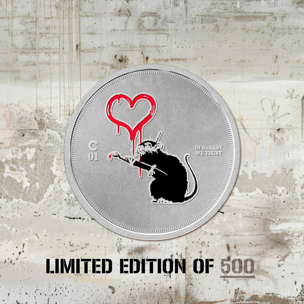 The Love Rat 1oz Silver Coin