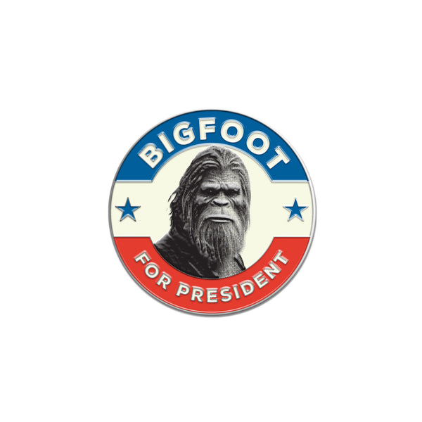 Bigfoot for President Challenge Coin