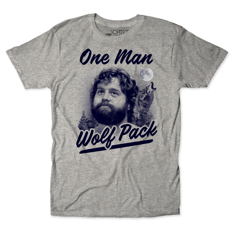 One Man Wolf Pack Unisex Tee