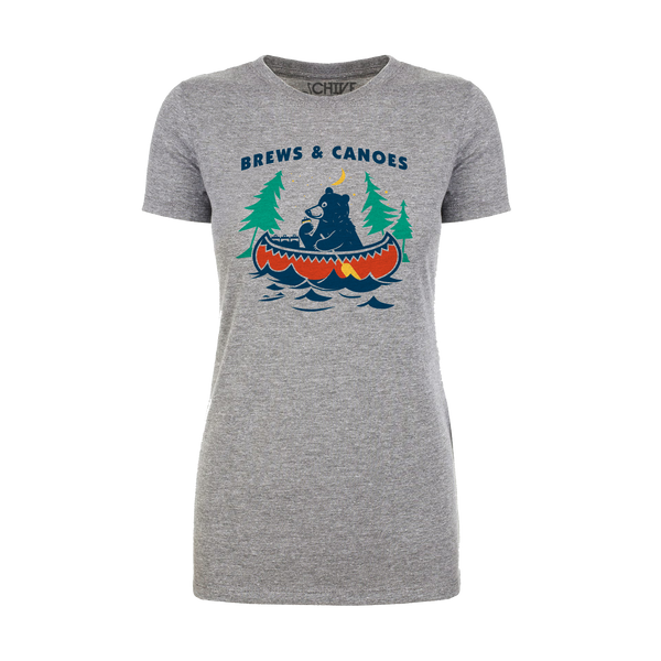 Brews And Canoes Women's Tee