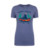 Brews And Canoes Women's Tee