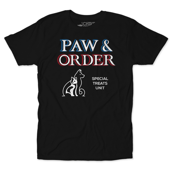 Paw And Order Unisex Tee