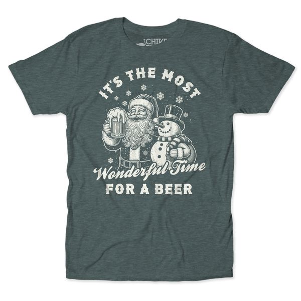 Wonderful Time For A Beer Unisex Tee