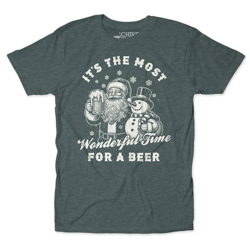 Wonderful Time For A Beer Unisex Tee