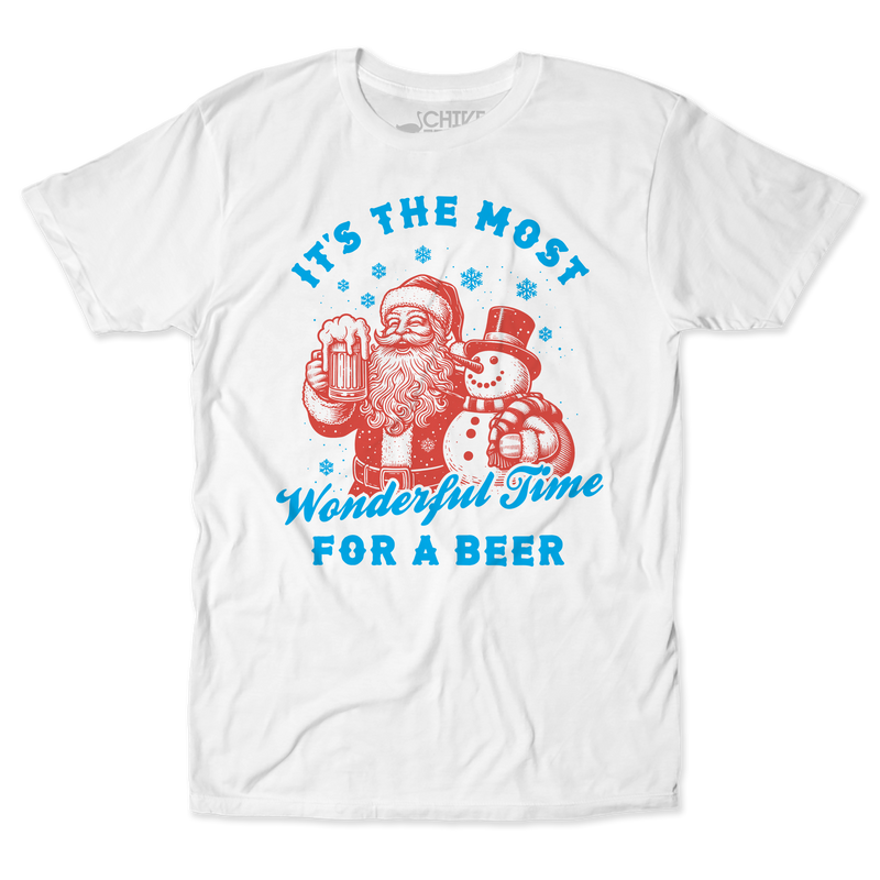 Wonderful Time For A Beer Unisex Tee