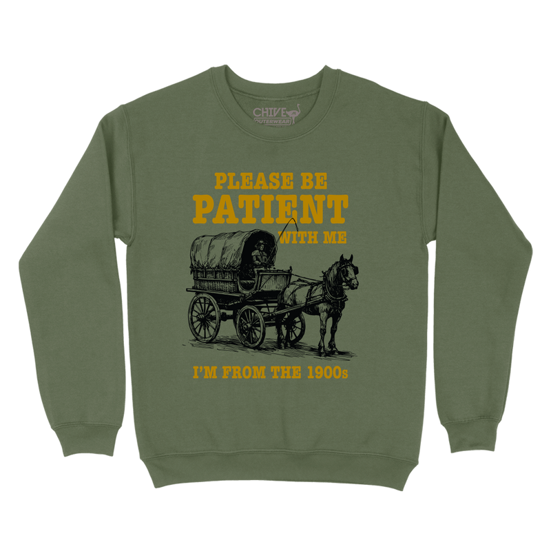 1900s Unisex Pullover Crewneck