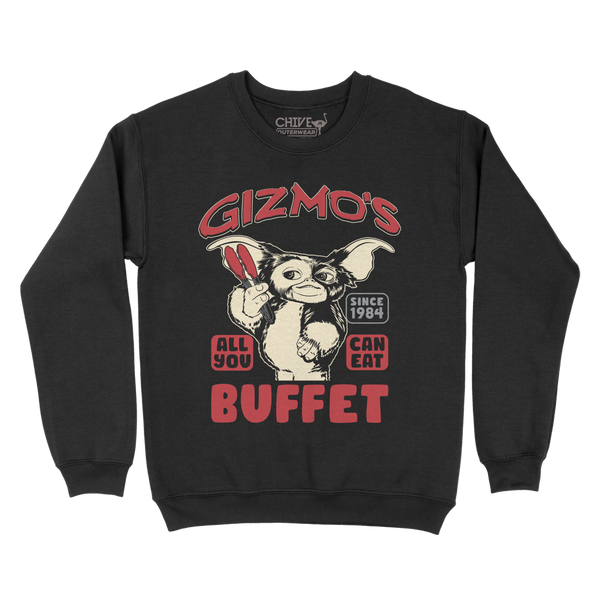 Gizmo's Buffet Unisex Pullover Crewneck