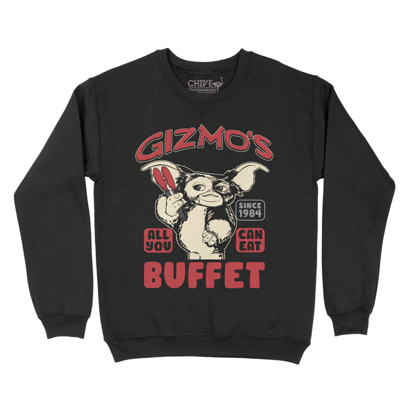 Gizmo's Buffet Unisex Pullover Crewneck