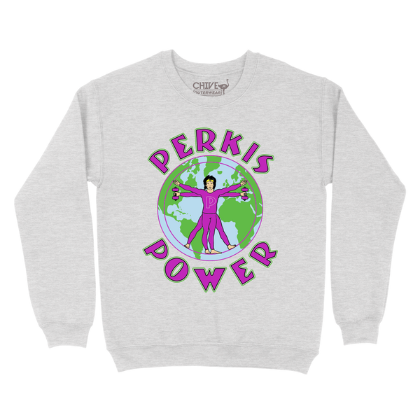 Perkis Power Unisex Pullover Crewneck