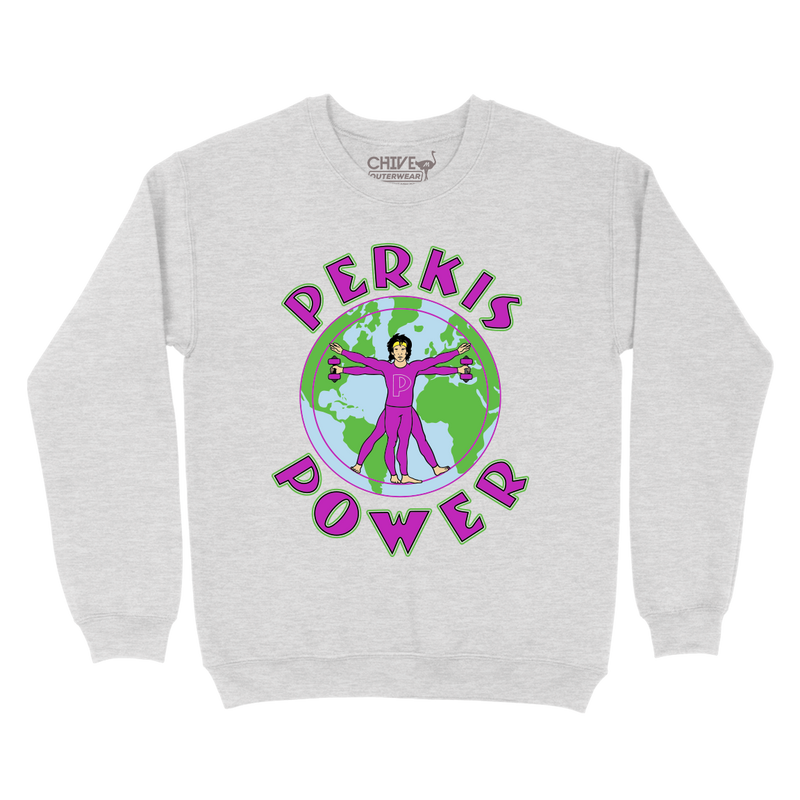 Perkis Power Unisex Pullover Crewneck