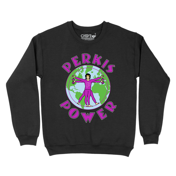 Perkis Power Unisex Pullover Crewneck