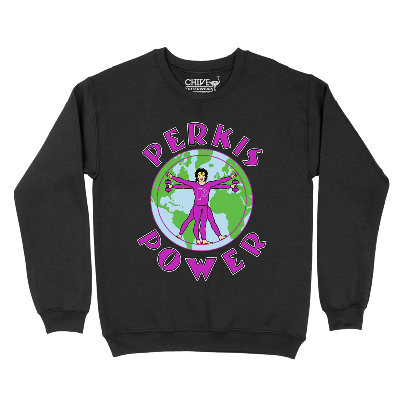 Perkis Power Unisex Pullover Crewneck