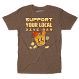 Support Your Local Dive Bar Unisex Tee