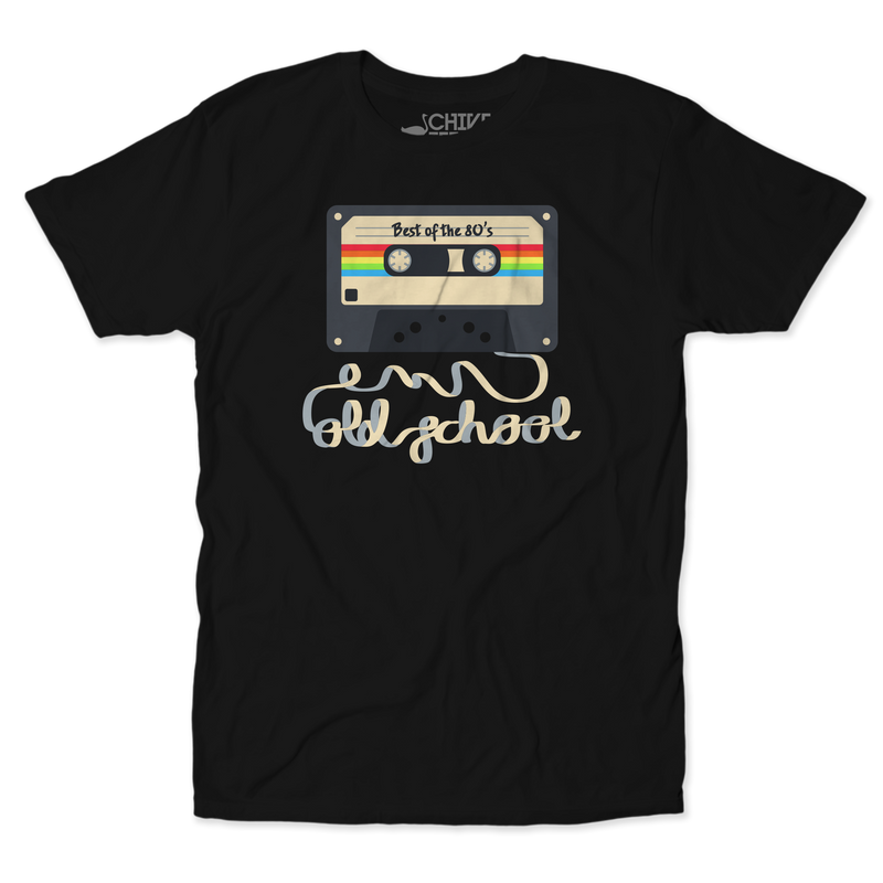 Old School Cassette Tape Unisex Tee