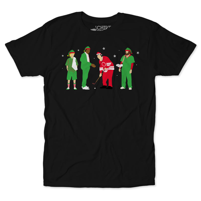 Happy Golf Christmas Edition Unisex Tee