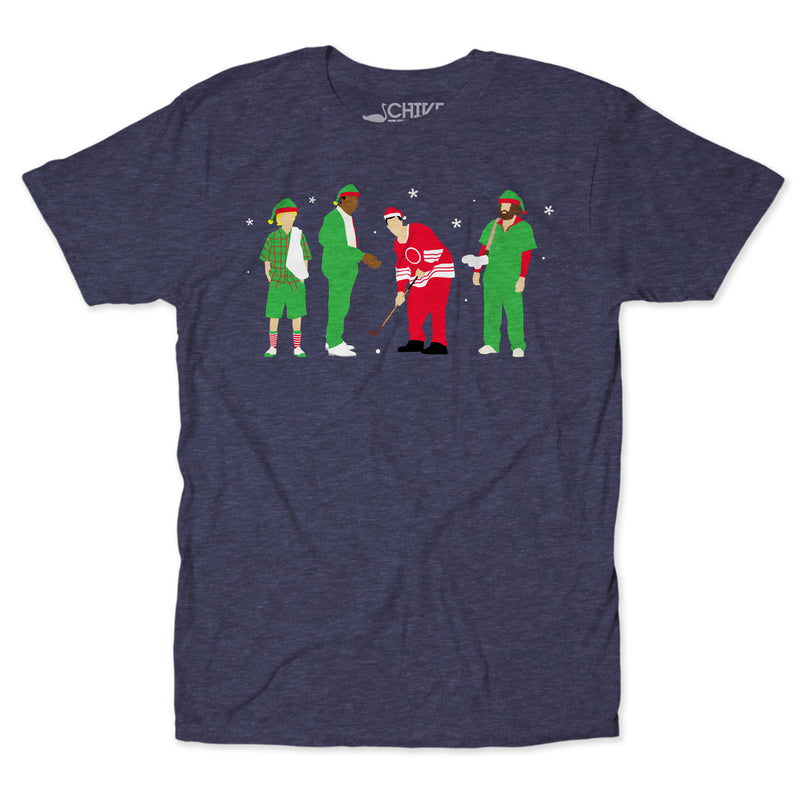 Happy Golf Christmas Edition Unisex Tee