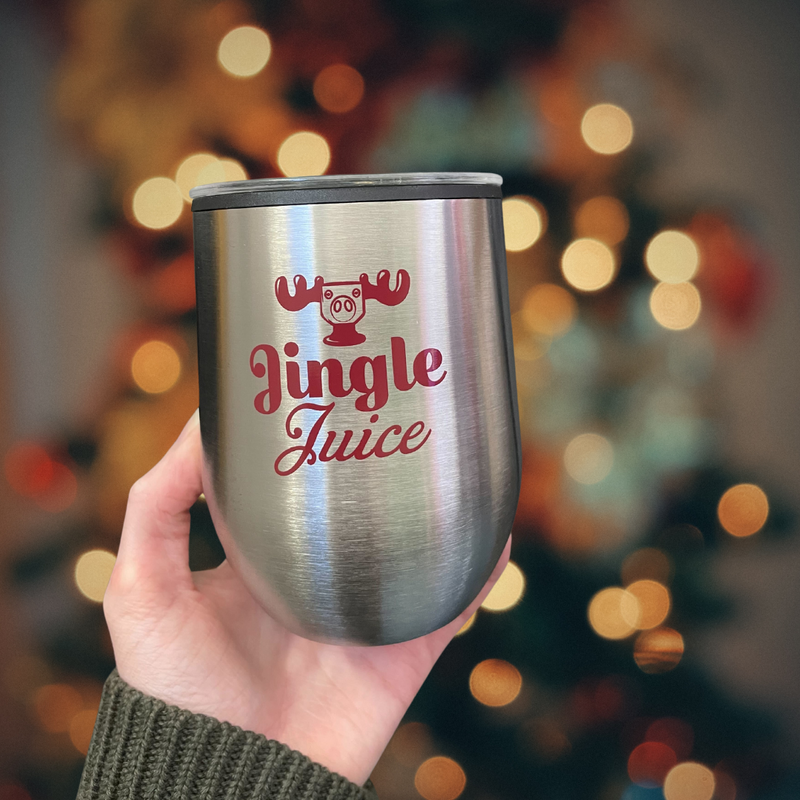 Jingle Juice Wine Tumbler