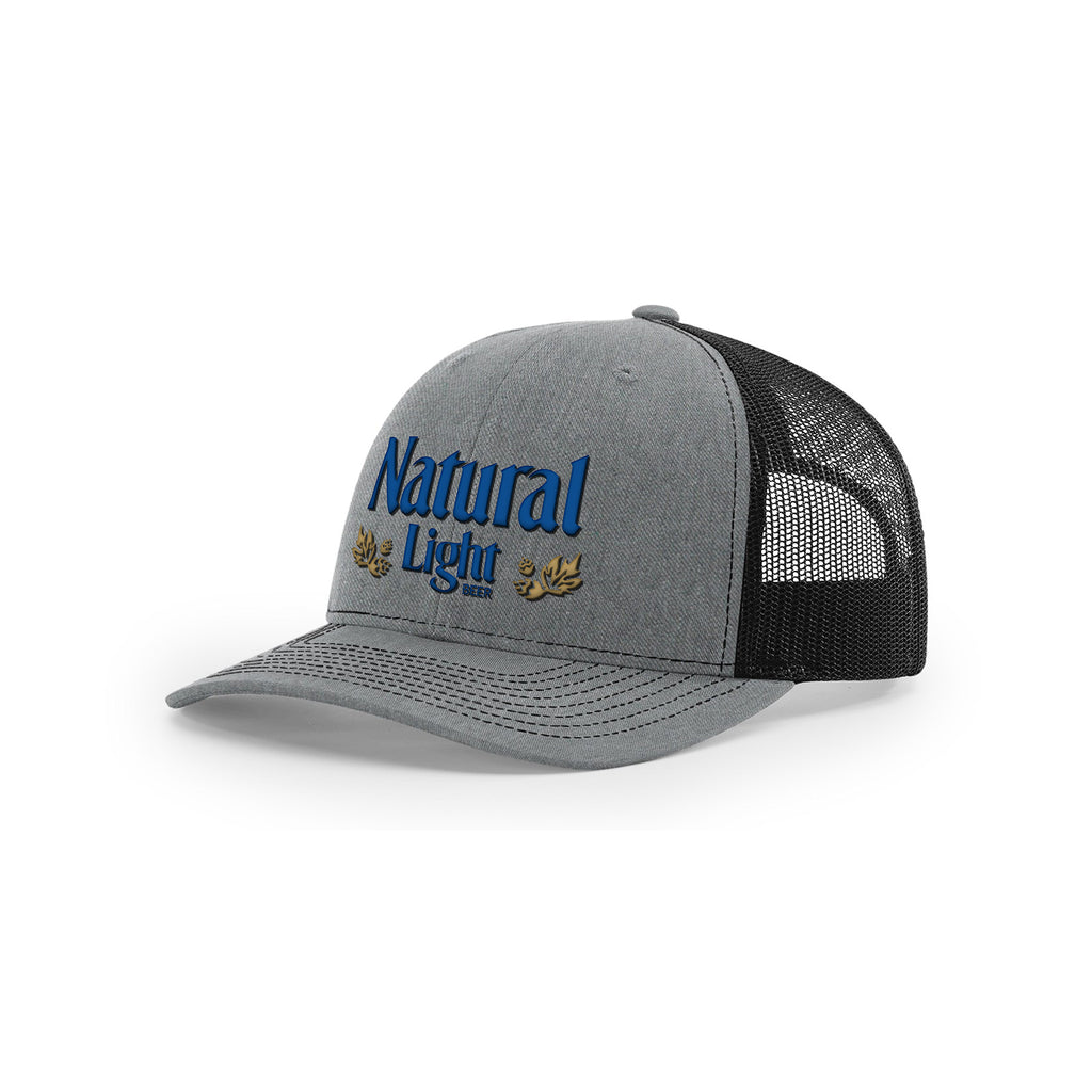 Natural Light Hat - Natural Light Label - Foam Trucker Hat - Snapback Hat