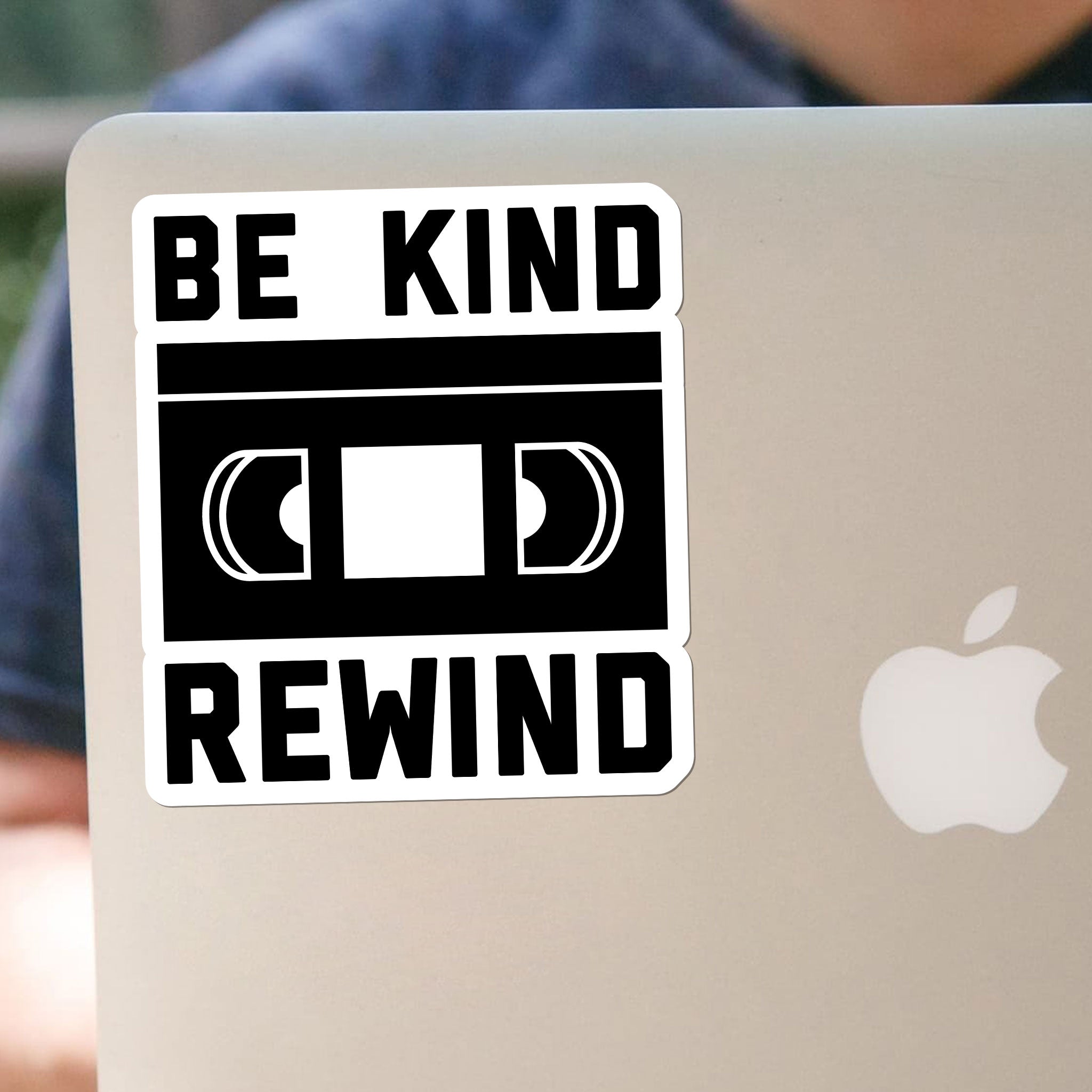 Be Kind Rewind Sticker – The Chivery