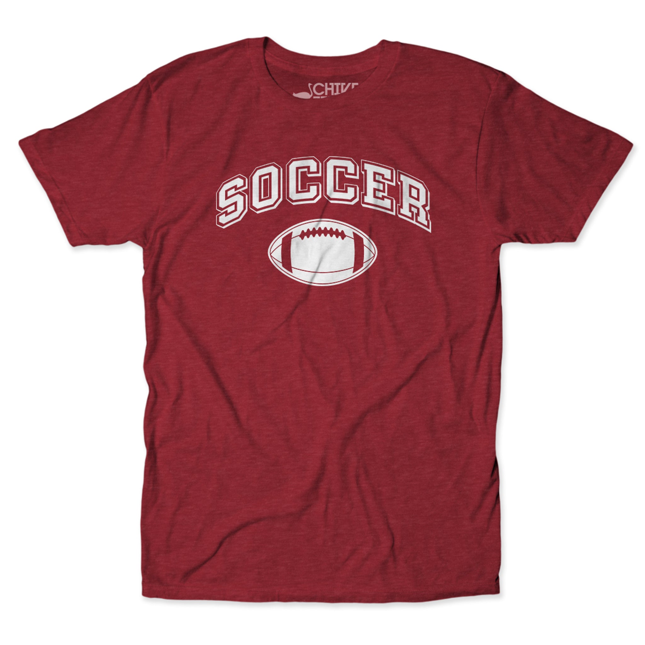 Men's Soccer Football Tee The Chivery